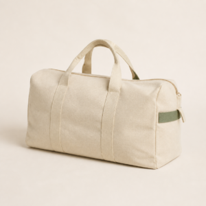 Naturfarvet weekendtaske